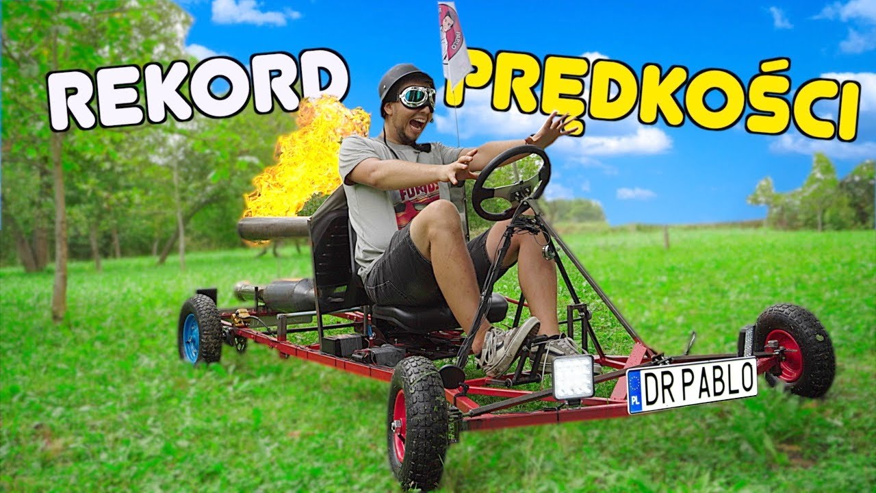 Budujemy GOKARTA napędzanego SILNIKIEM PULSACYJNYM! *prędkość&nbsp;przerosła moje oczekiwania! 🤯*