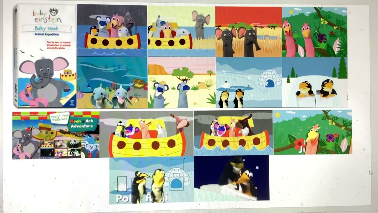 Baby Noah 2004 VHS and Noah's Ark Adventure