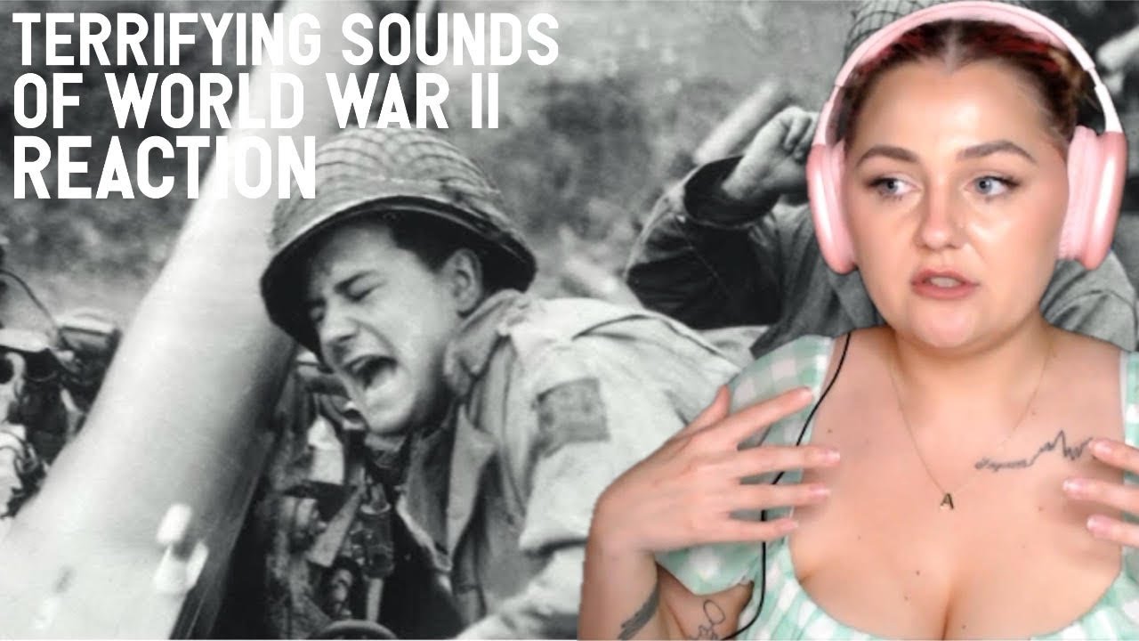 British Girl SHOCKED by Most TERRIFYING Sounds of WW2 - Reaction