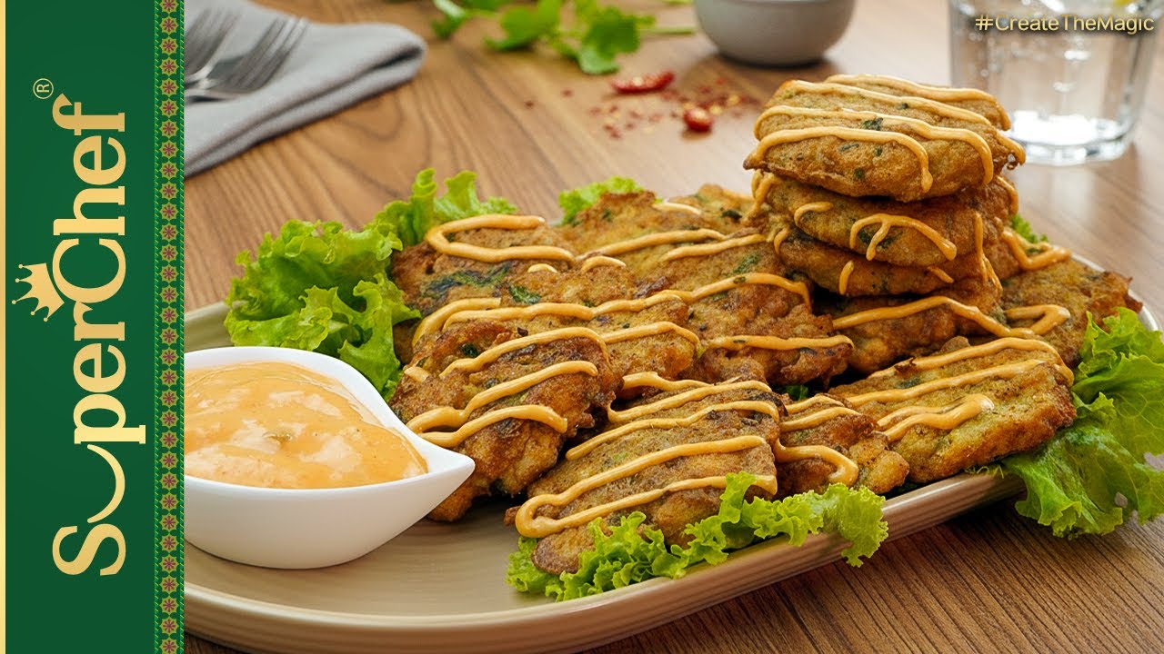 Chicken Fritters Recipe | Soft, Juicy & Easy Chicken Fritters