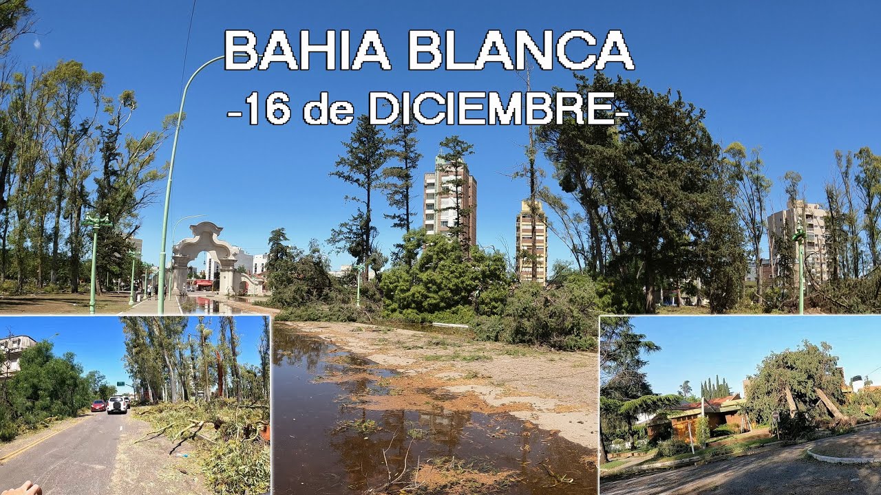 Así quedó BAHIA BLANCA tras el TEMPORAL | Nunca viví algo así