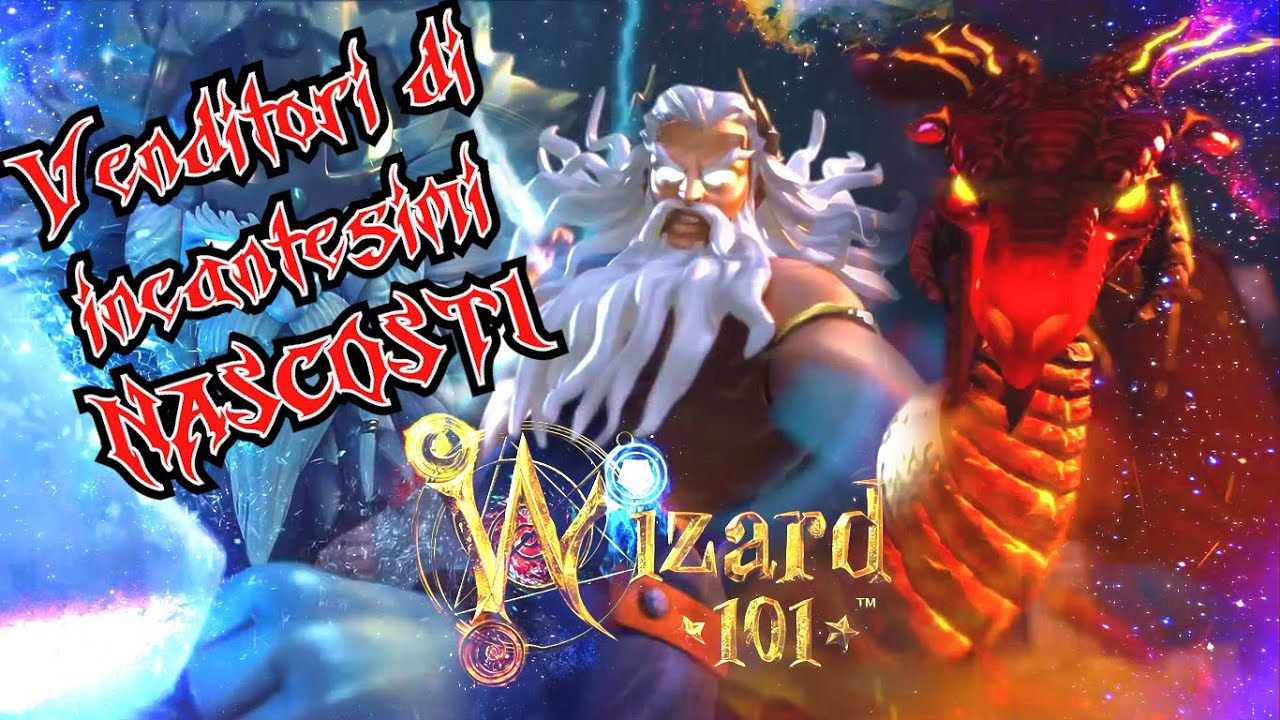 Wizard101 [ITA] - Tutti i venditori di incantesimi nascosti!