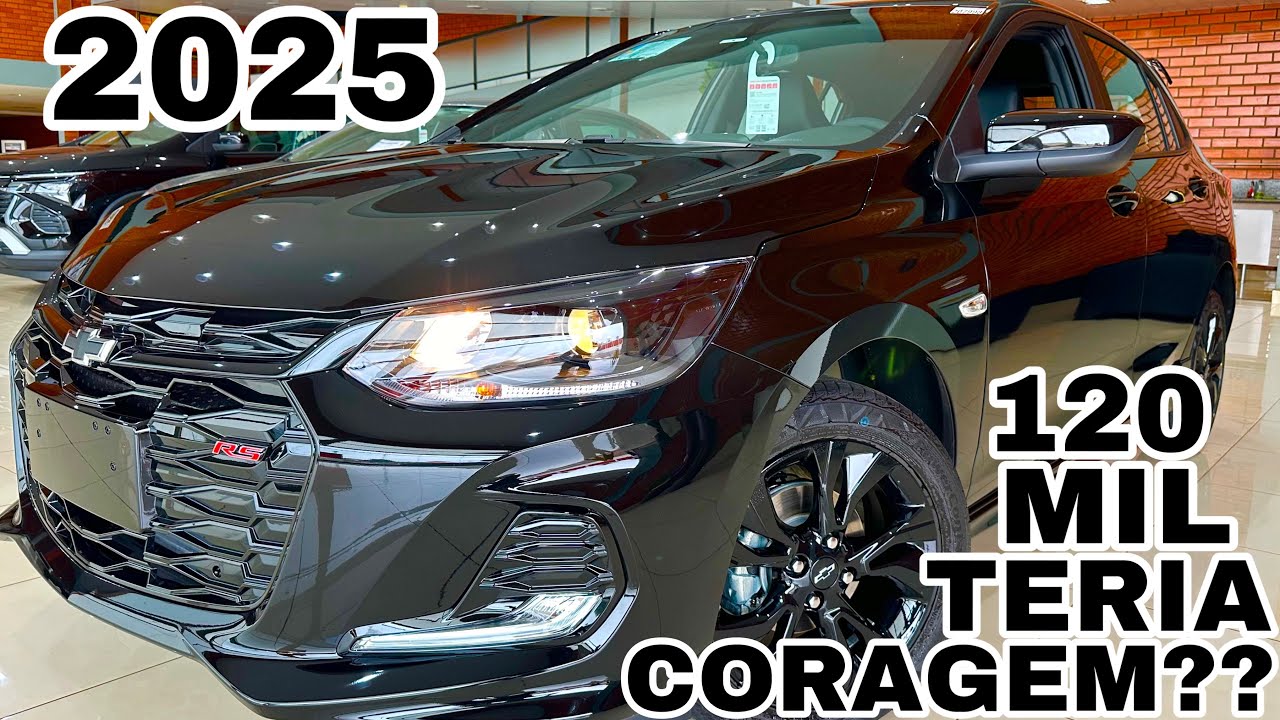 NOVO CHEVROLET ONIX RS 2025 EM DETALHES | PORQUE NÃO VENDE IGUAL ANTES???