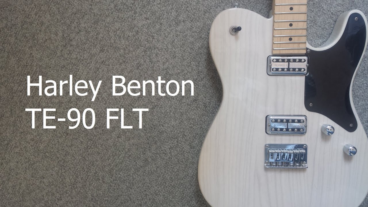 Harley Benton TE90 FLT guitar (video 1) - A cabronita review