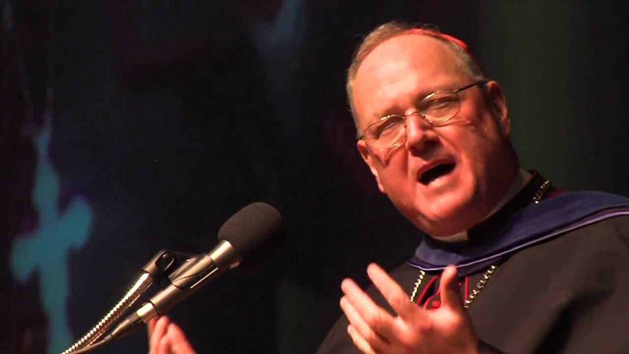 Cardinal Timothy Dolan addresses the Bismarck Diocese at THIRST 2013