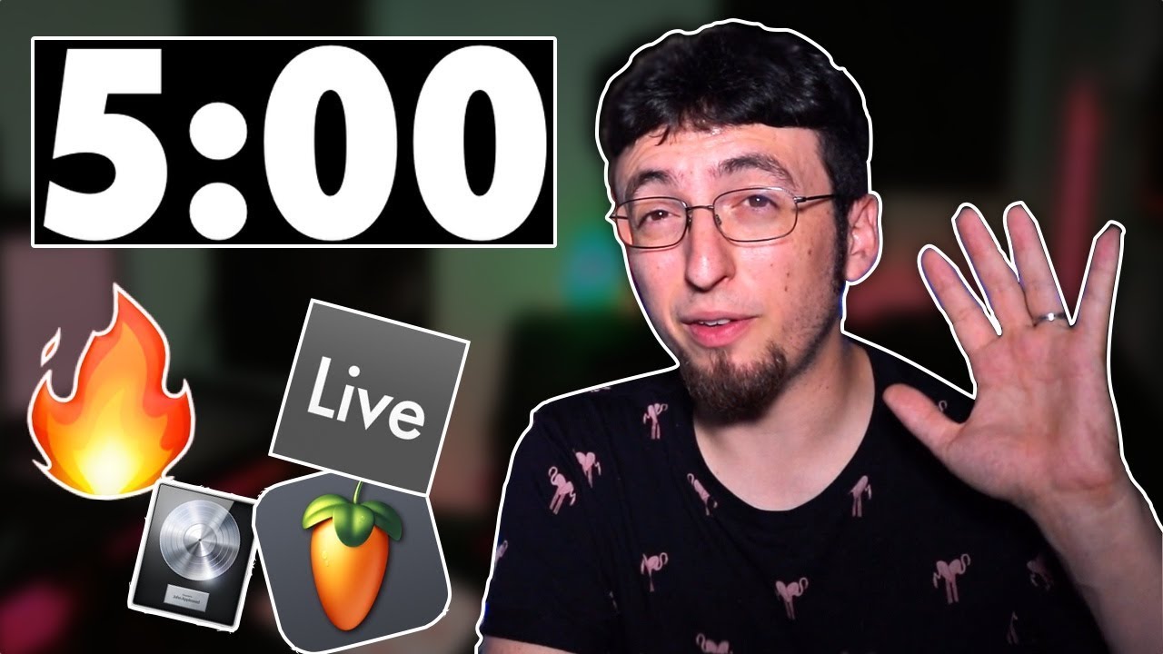 I made a beat in 5 minutes... AND IT'S LIT AF! (making a beat in Ableton Live 10)