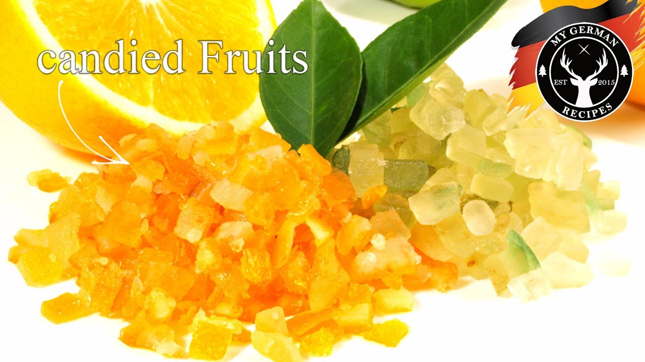 Как приготовить цукаты из лимонной и апельсиновой цедры ✪ MyGerman.Recipes
