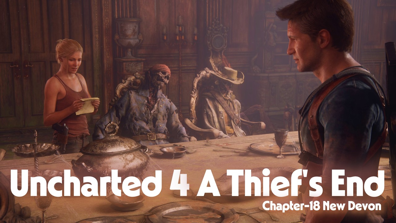 Uncharted 4 A Thief's End | Part-18 | New Devon | 4K HDR Gameplay | Legacy of Thieves Collection |