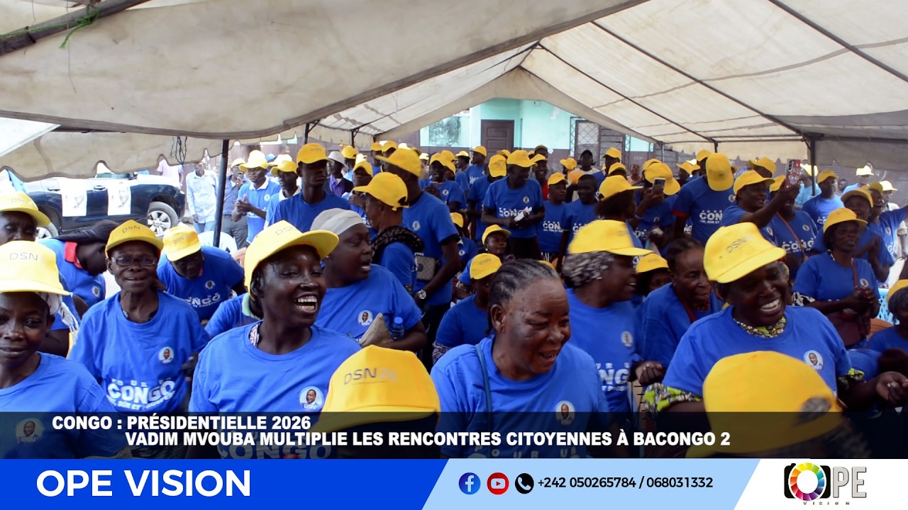 CONGO : VADIM MVOUBA MULTIPLIE LES RENCONTRES CITOYENNES À BACONGO 2