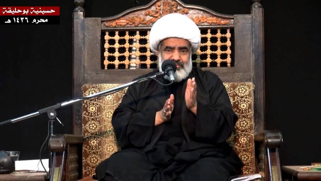 سماحة العلامة الشيخ علي الدهنين 13 -1- 1436