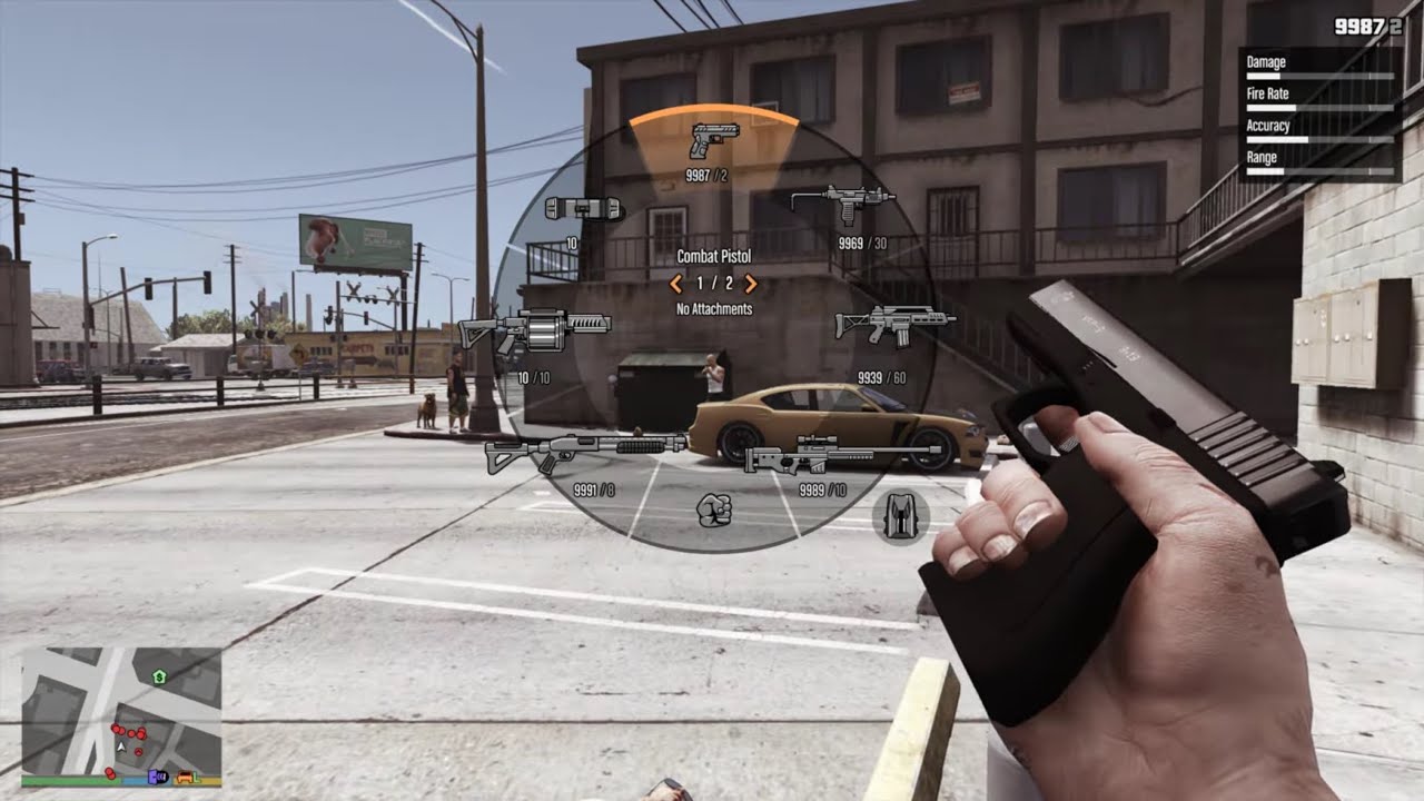 GTA 5 - Trevor First-Person Rampage vs Vagos & Cops + Ten Star Escape