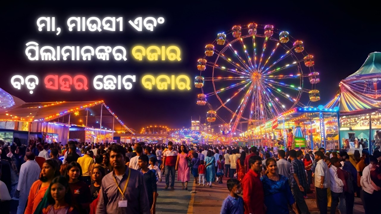 ମା, ମାଉସୀ ଏବଂ ପିଲାମାନଙ୍କର ବଜାର ବଡ଼ ସହର ଛୋଟ ବଜାର | @SiphanKumarNayak #vlog #travel