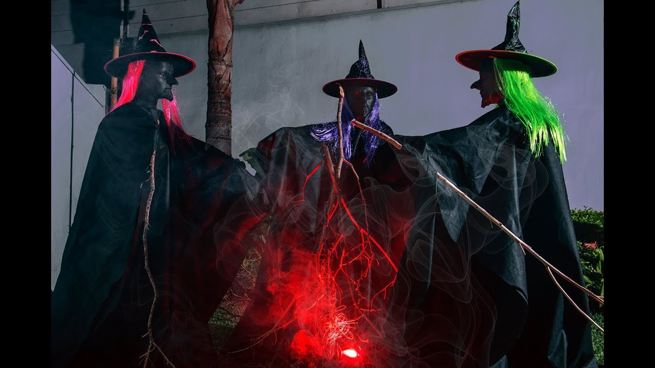 DIY QUICK AND EASY WITCHES DECORATION FOR HALLOWEEN