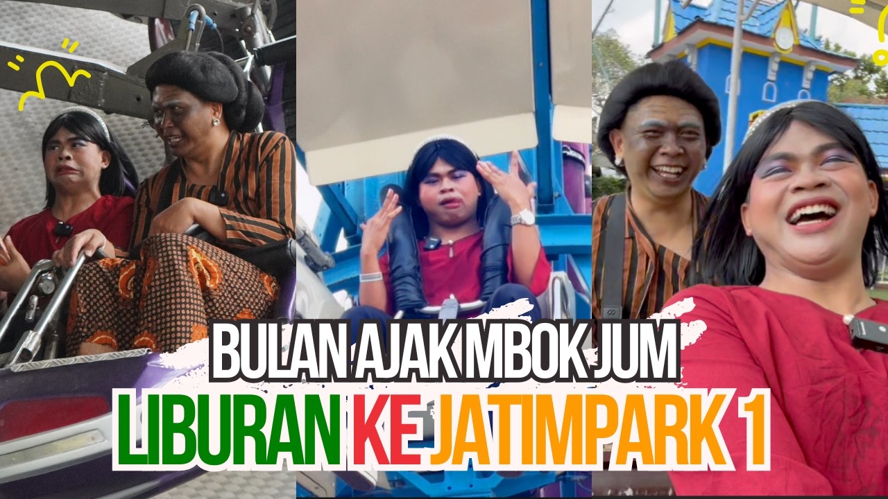 MBOKJUM SAMPAI JANTUNGAN!? NAIK WAHANA EXTREME DI JATIM PARK 1