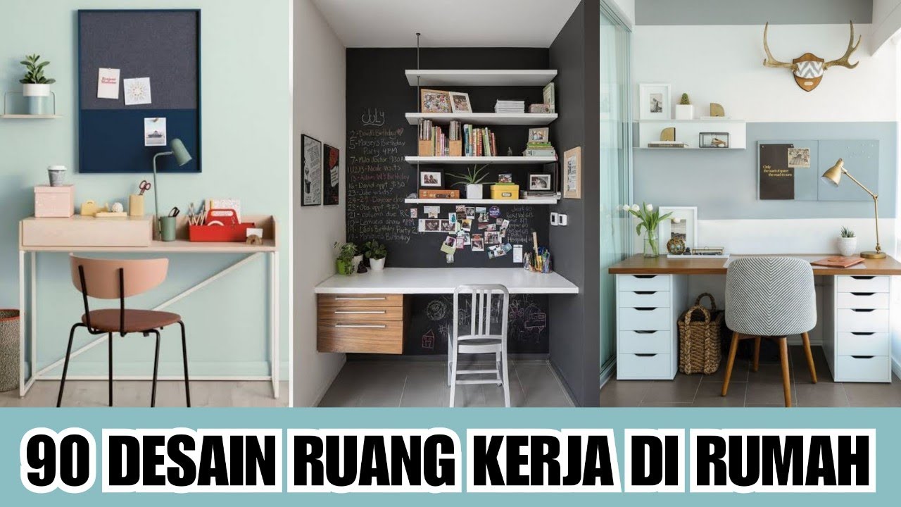 Desain Ruang Kerja Minimalis