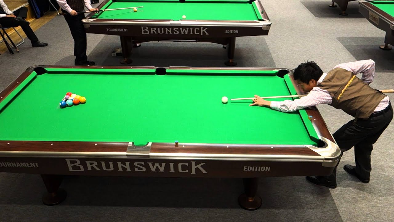 Alex Pagulayan's 10-ball break shot