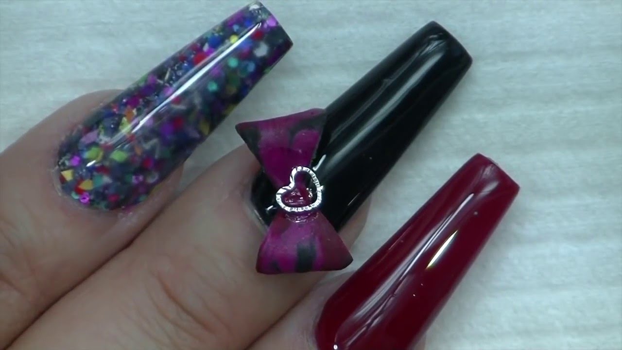 Uñas coffin matte / Luliz nails