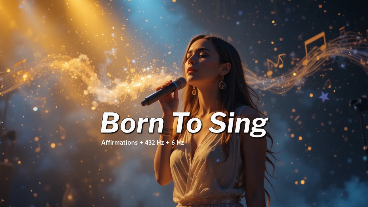 Born To Sing (Affirmations + 432 Hz + 6 Hz)