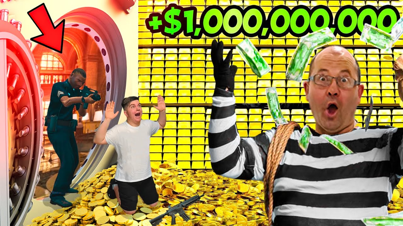 TATA PLJAČKA NAJVEĆU BANKU U GTA 5😱💰 *pošlo po zlu*