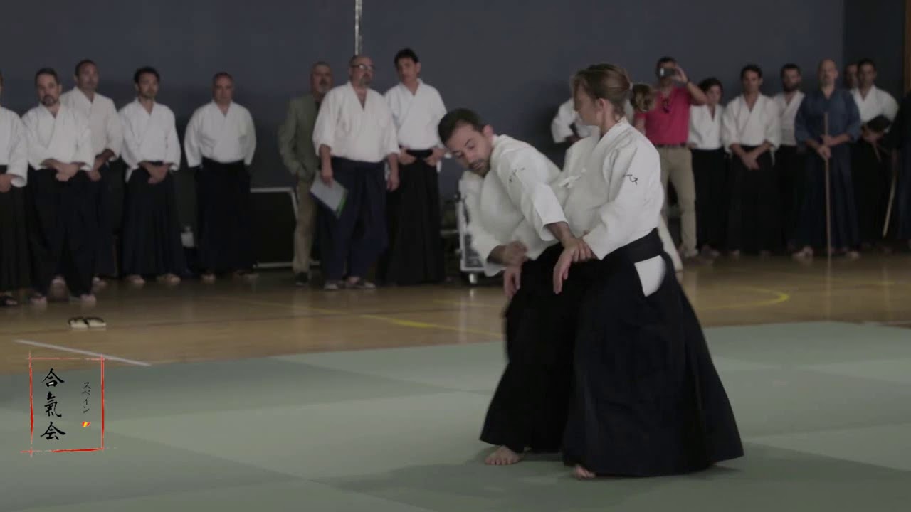 1er ENBUTAIKAI AIKIDO SPAIN AIKIKAI: Nieves Mansilla 3 dan Aikikai