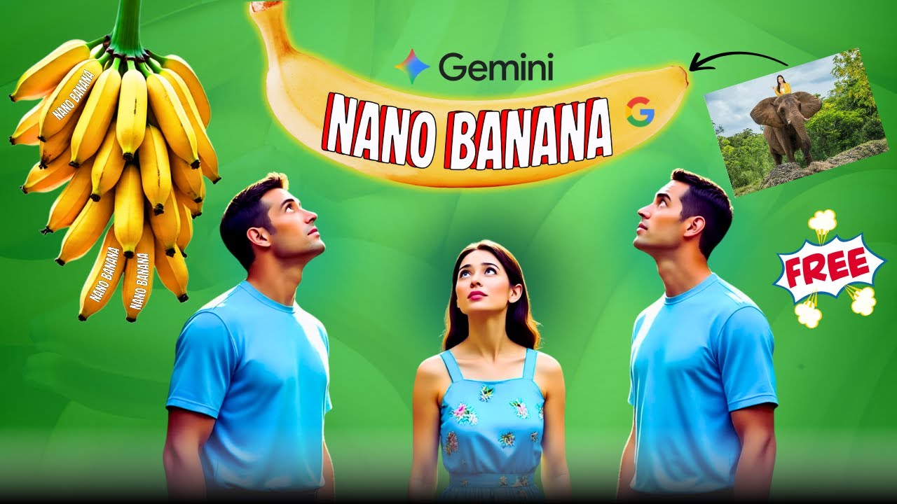 Google - NANO BANANA जैसा चाहे वैसा  Edit करें Latest AI Tool | Full Hindi Tutorial