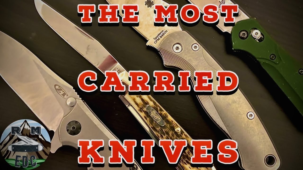Top Carried Pocket Knives of 2023