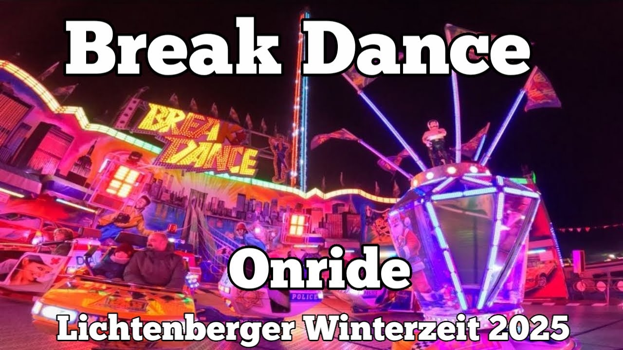 Break Dance - Hainlein - Onride | Lichtenberger Winterzeit Berlin 2025