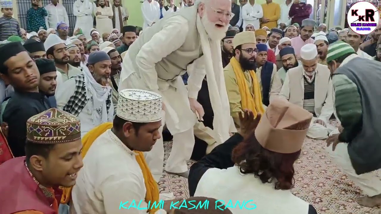 HAMNE BEPARDA TUJHE MEHJABI DEKH LIYA QAWWALI ♥️ urs e kalimi miranpur katra Shareef ♥️ 2023