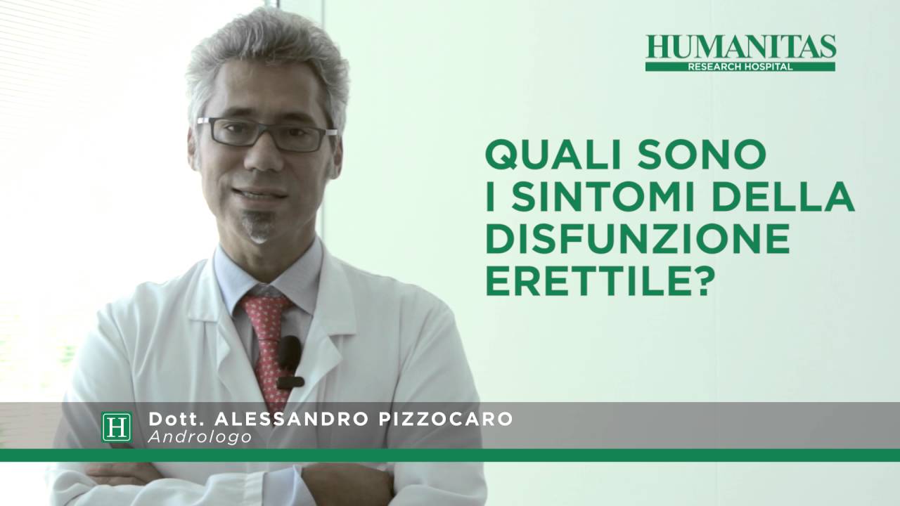 Disfunzione erettile: sintomi