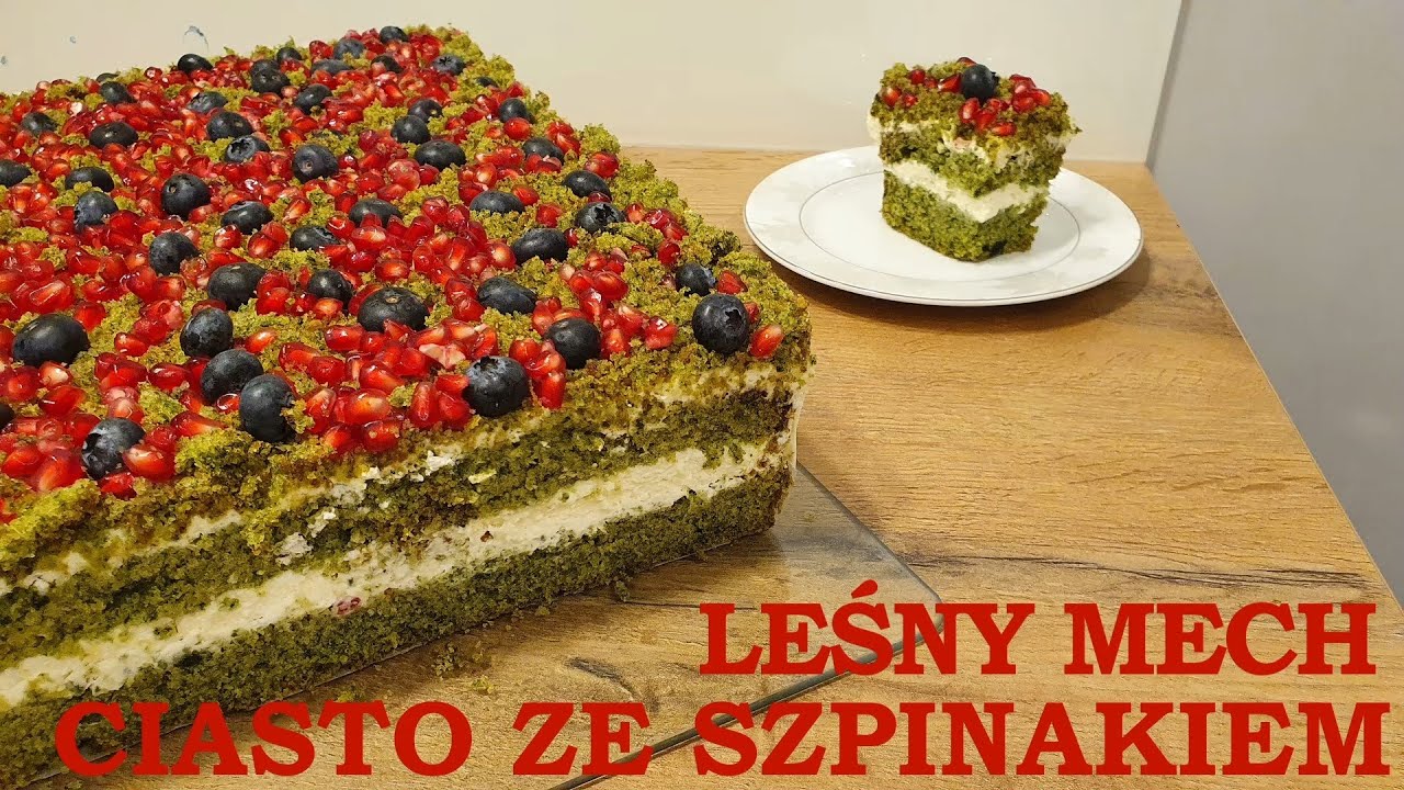 Ciasto ze szpinakiem - Leśny Mech, koniecznie spróbuj! / agatabodkuchni