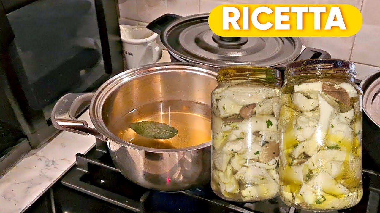 FUNGHI SOTT'OLIO FACILI E VELOCI!