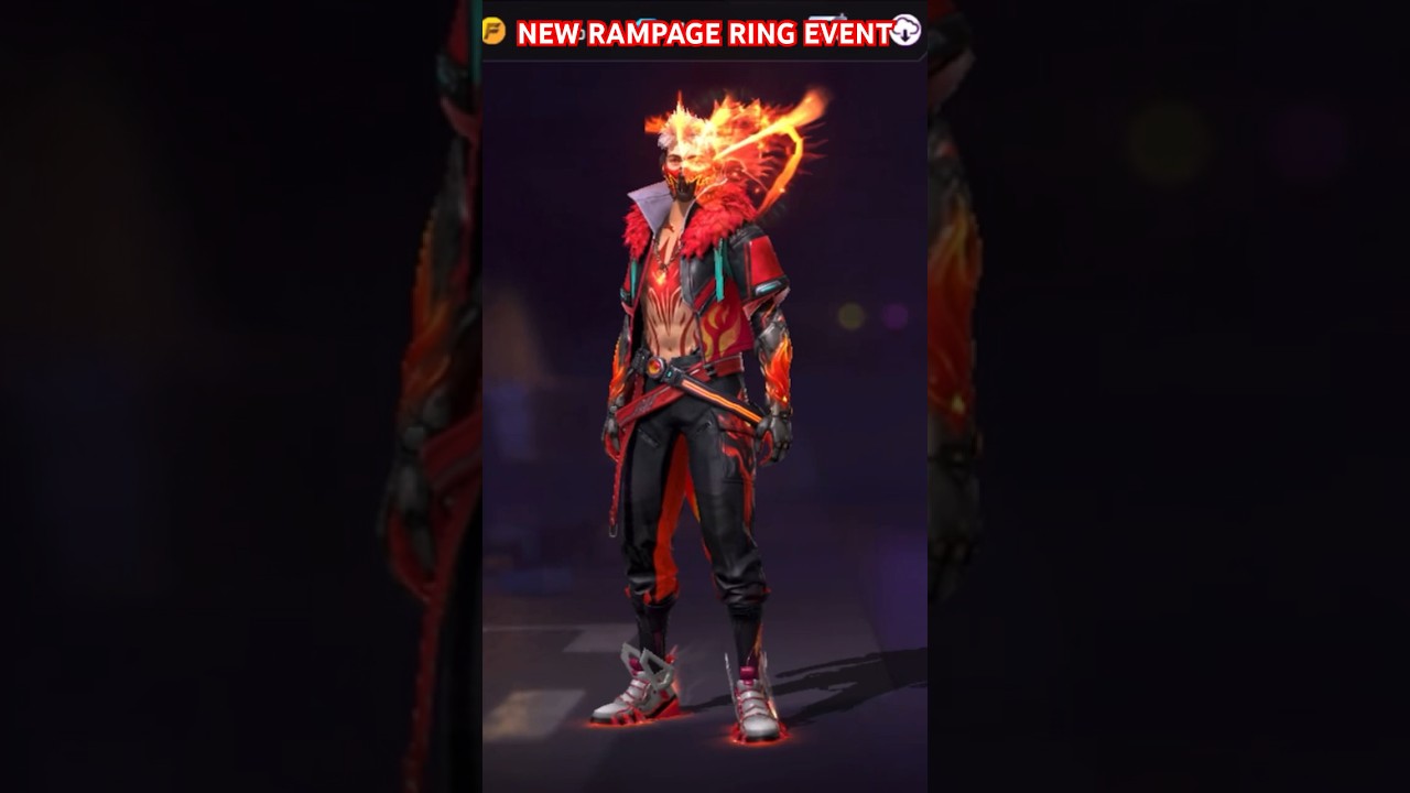 NEW RAMPAGE RING EVENT | FREE FIRE | #freefire #freefireshorts #youtubeshorts