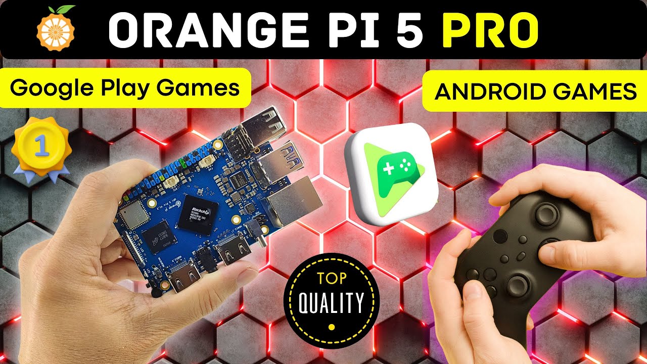 Orange Pi 5 Pro Rodando Jogos da Google Play Android: Desempenho Surpreendente!!
