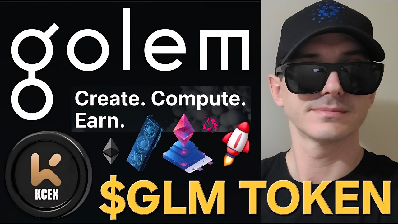 $GLM - GOLEM NETWORK TOKEN KRYPTOWALUTA JAK KUPIĆ GLM GNT KCEX GPU AI CPU ETHEREUM BLOCLCHAIN ​​D...
