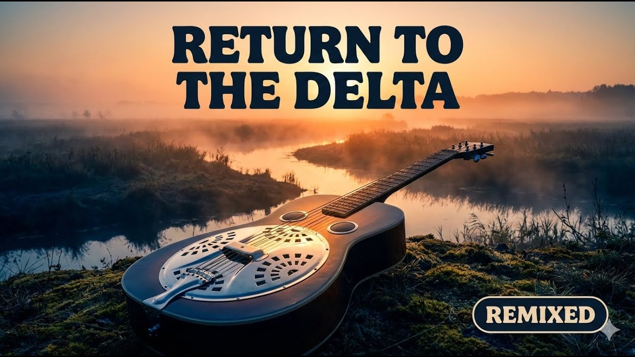 Return To The Delta | Chill Delta Blues Remix (Resonator Guitar)