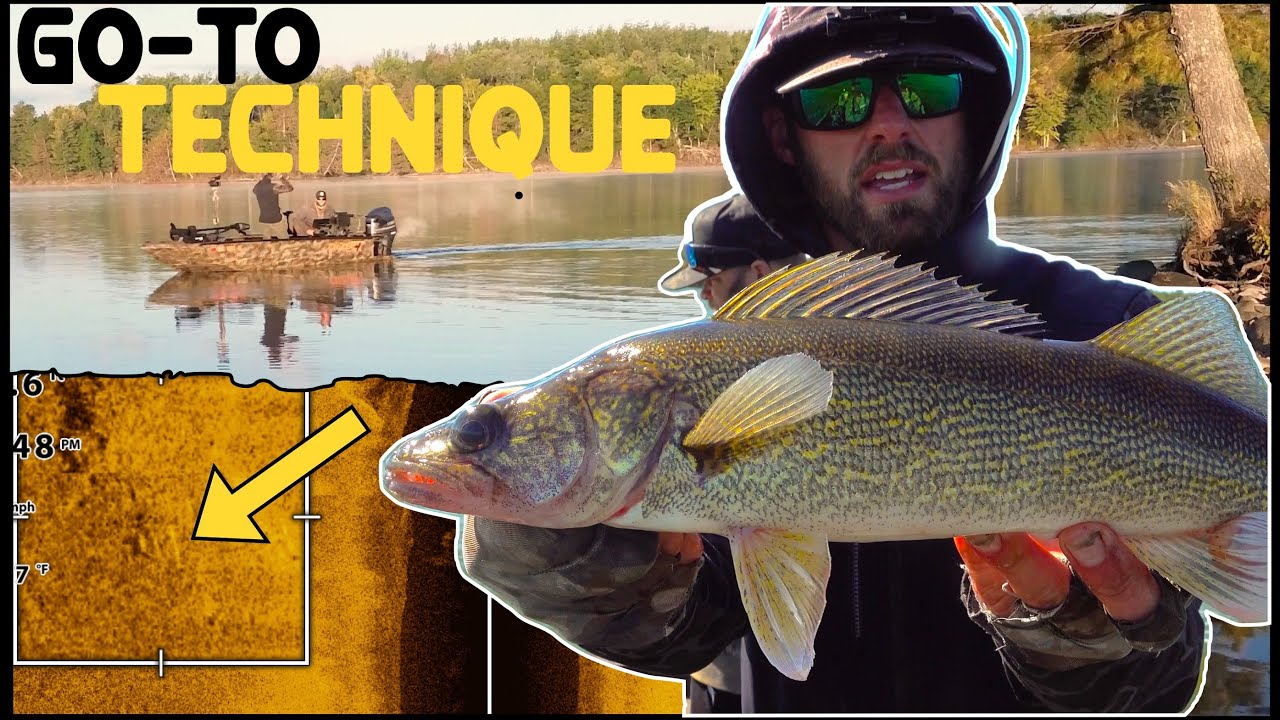 #1 Technique for Catching a Ton of Fall Walleyes!