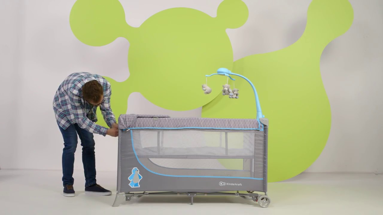 Lit Pliant Kinderkraft Joy avec accessoires : Guide d'utilisation