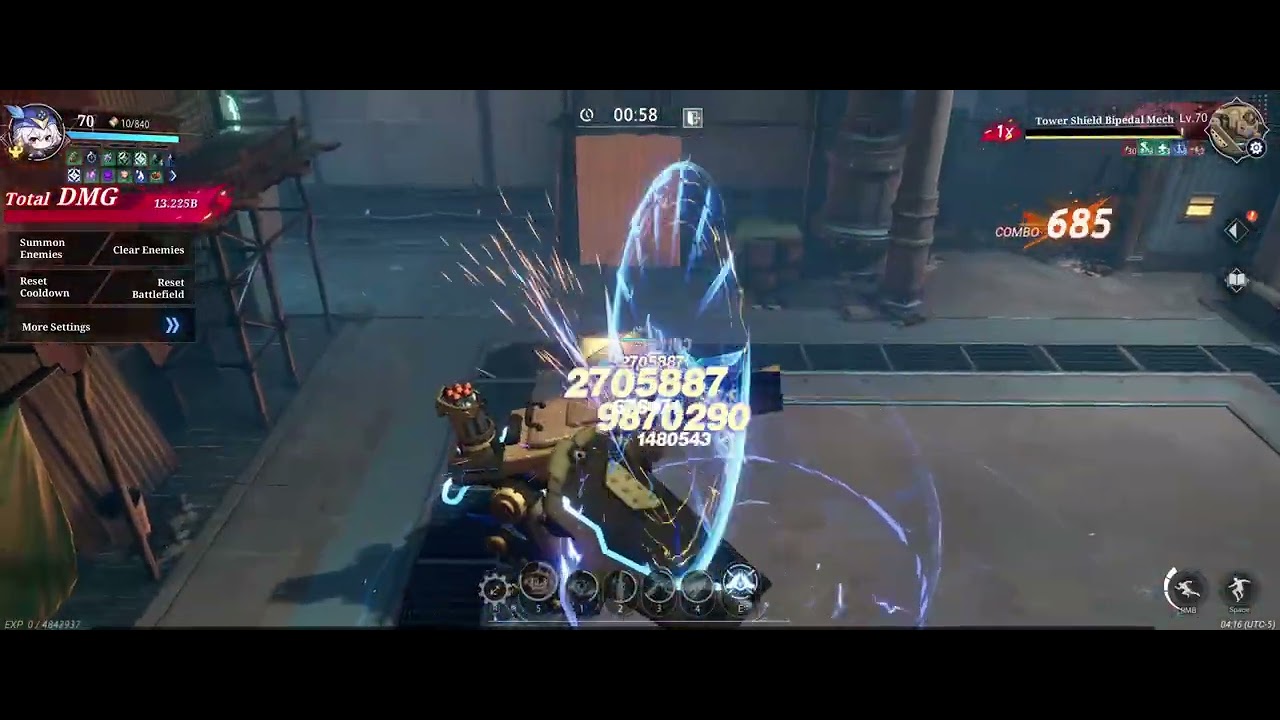 BM rotation lvl 70 with lvl 7-9 Superior technique