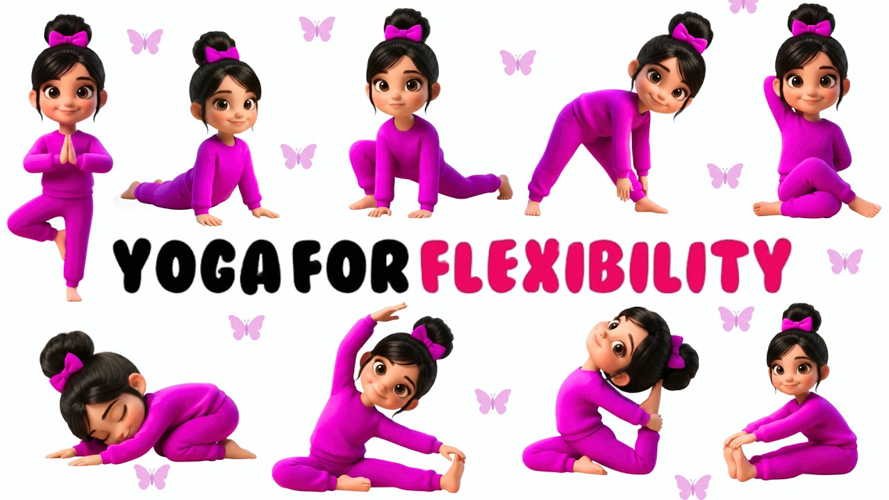 Easy Yoga for Kids: Relaxing Body & Mind | Yoga for Flexibility | Yoga Poses for Children