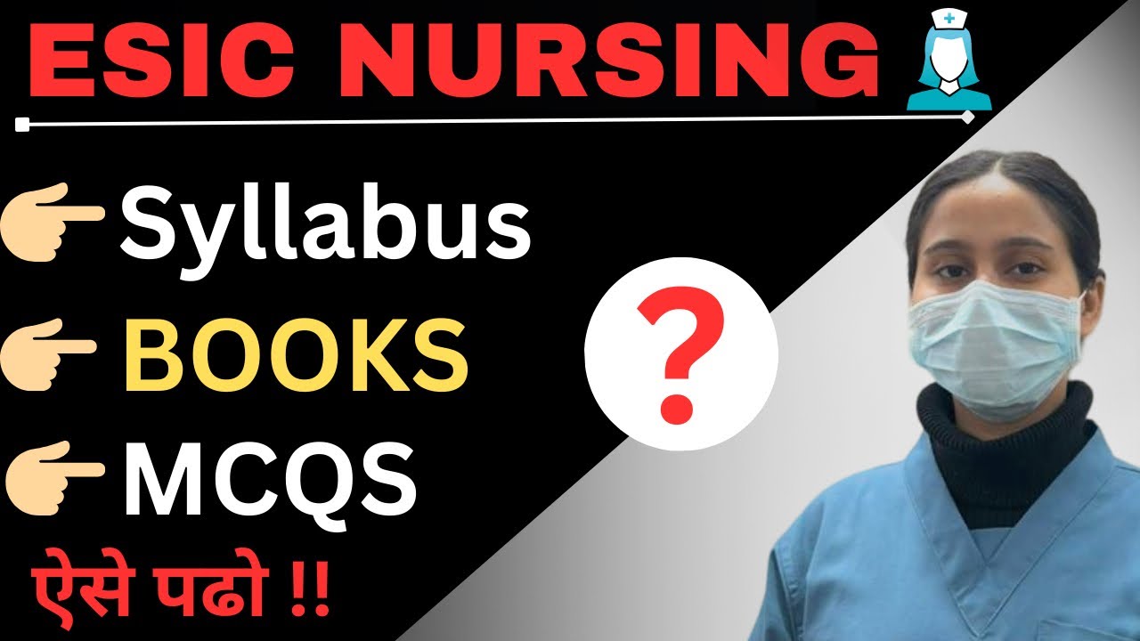 How to crack ESIC Nursing officer exam 🤔