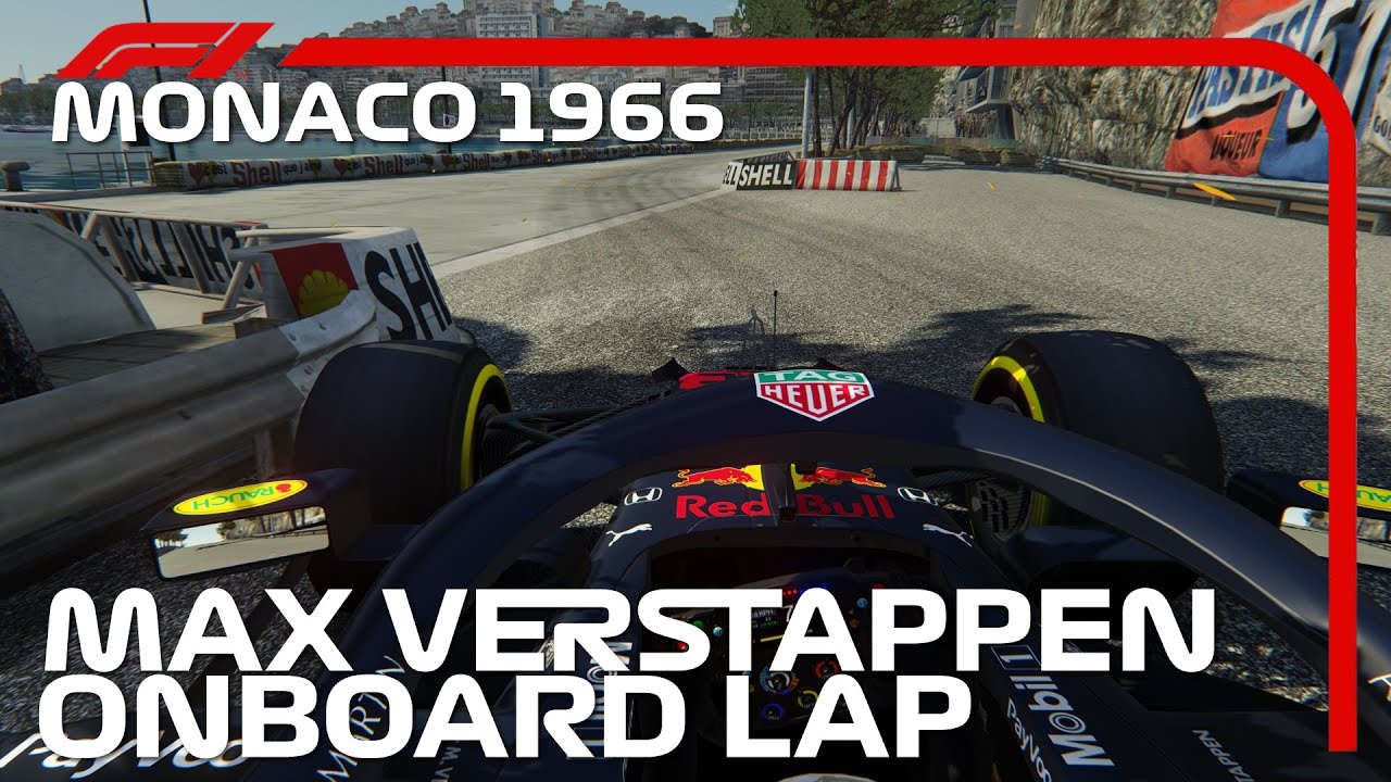 Max Verstappen Onboard Lap | Old Monaco | 1966 Monaco Grand Prix