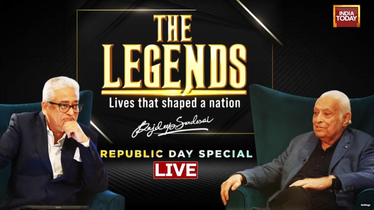 The Legends: Zubin Mehta | Rajdeep Sardesai | Republic Day Special | India Today LIVE