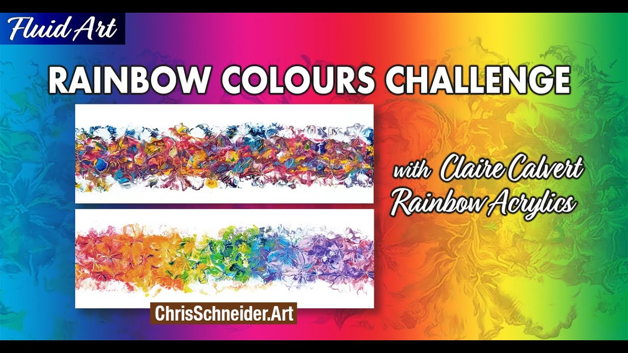 174 Rainbow colours challenge from Claire Calvert