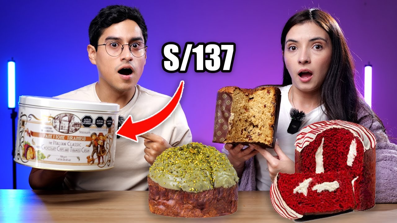 LOS PANETONES CON LOS SABORES MÁS EXTRAÑOS en PERÚ!!! (¿Valen la pena?)