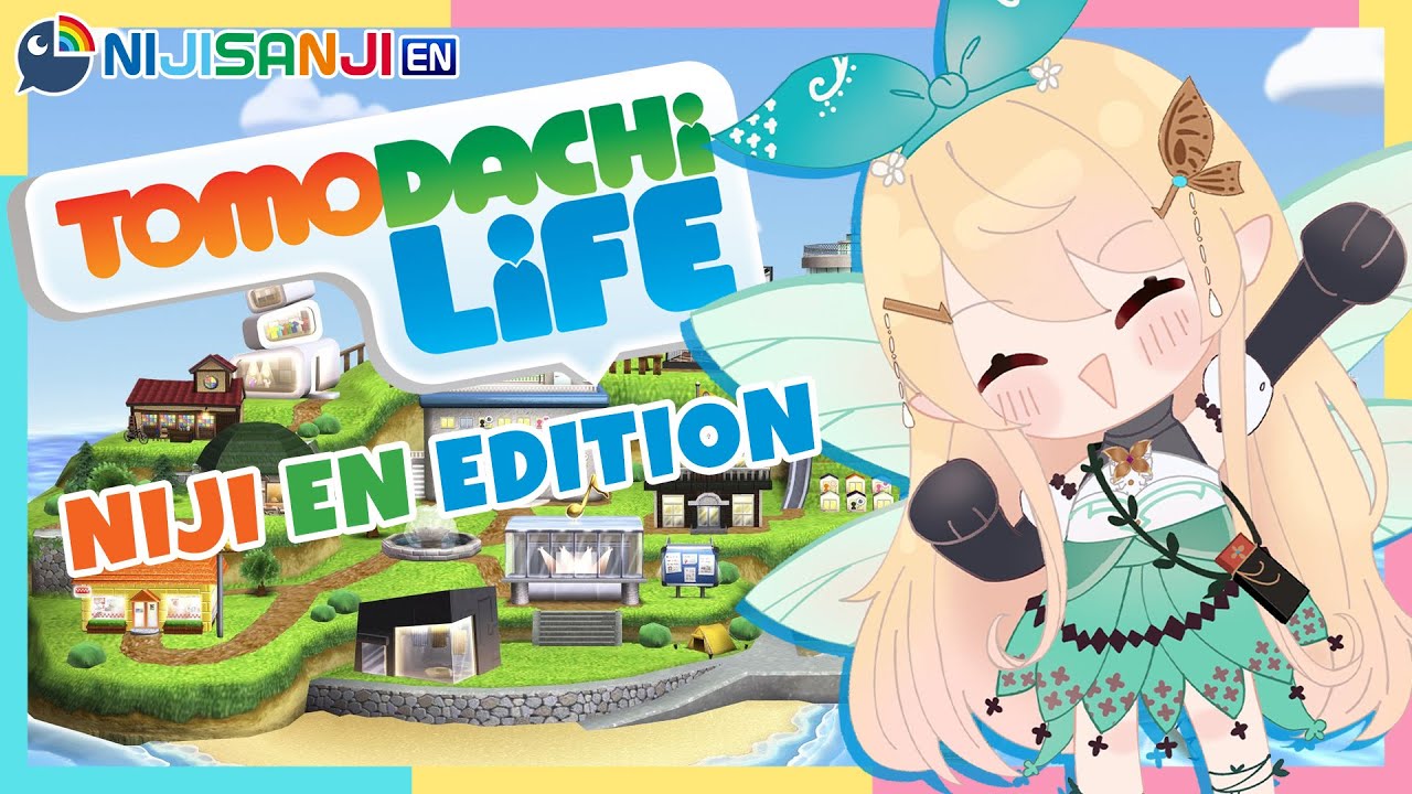 【TOMODACHI LIFE #03】you don't have a 401k【NIJISANJI EN | Pomu Rainpuff】