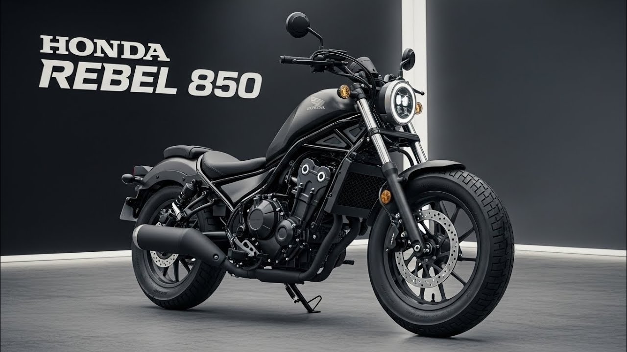 All-New Honda Rebel 850 — Mid-Size Cruiser Power & Style