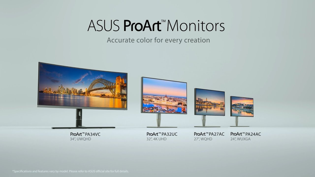 ASUS ProArt Series Monitor Product Video