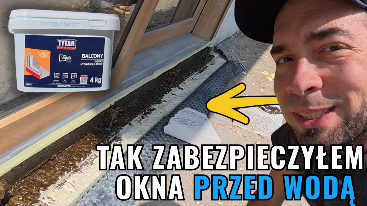 How to protect windows from water? Tytan Wins Balcony EPDM liquid membrane test