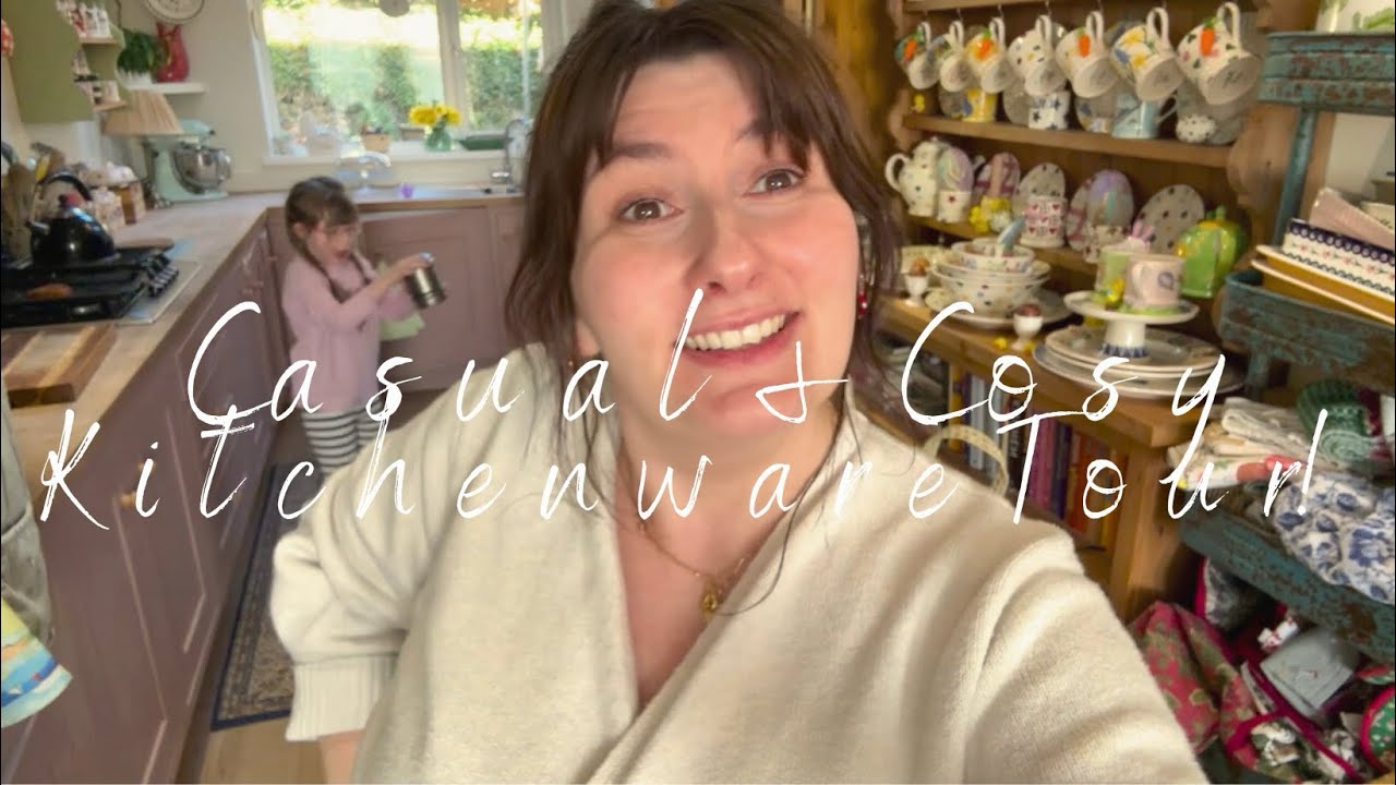 Cosy & Casual Kitchenware Tour! 🩷 Emma Bridgewater, Cornishware & Charity Shop Finds!