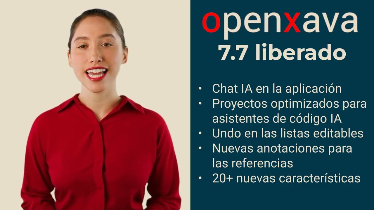 [ES] OpenXava 7.7 liberado: Motor de frontend automático para Java